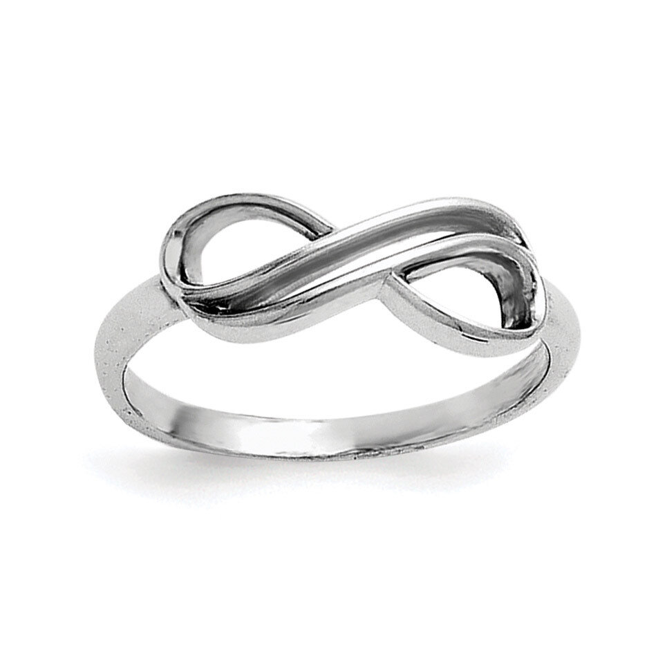 Overlap Infinity Ring Sterling Silver QR5889-6, MPN: QR5889, 886774268132