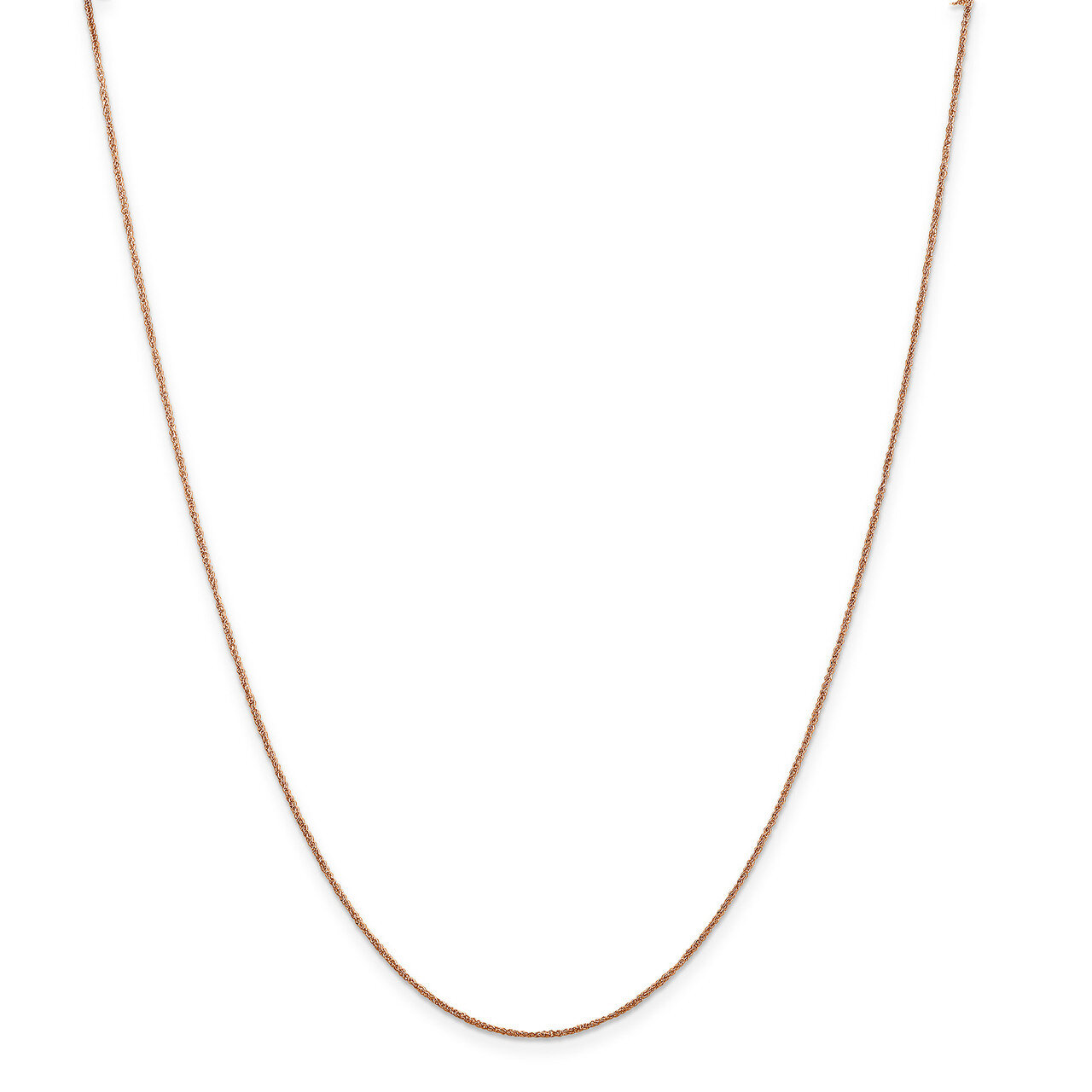 .7Mm Ropa Chain 14k Rose Gold RSC26-16