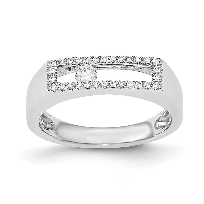 Diamond Ring 14k White Gold Polished Y12803AA, MPN: Y12803AA,