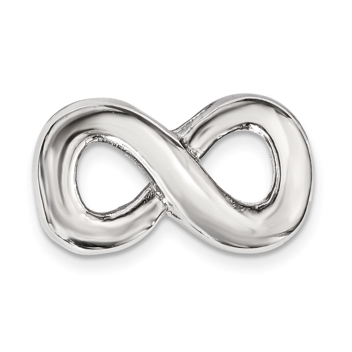 Infinity Slide Charm Sterling Silver Rhodium-plated QC9017, MPN: QC9017, 886774649191