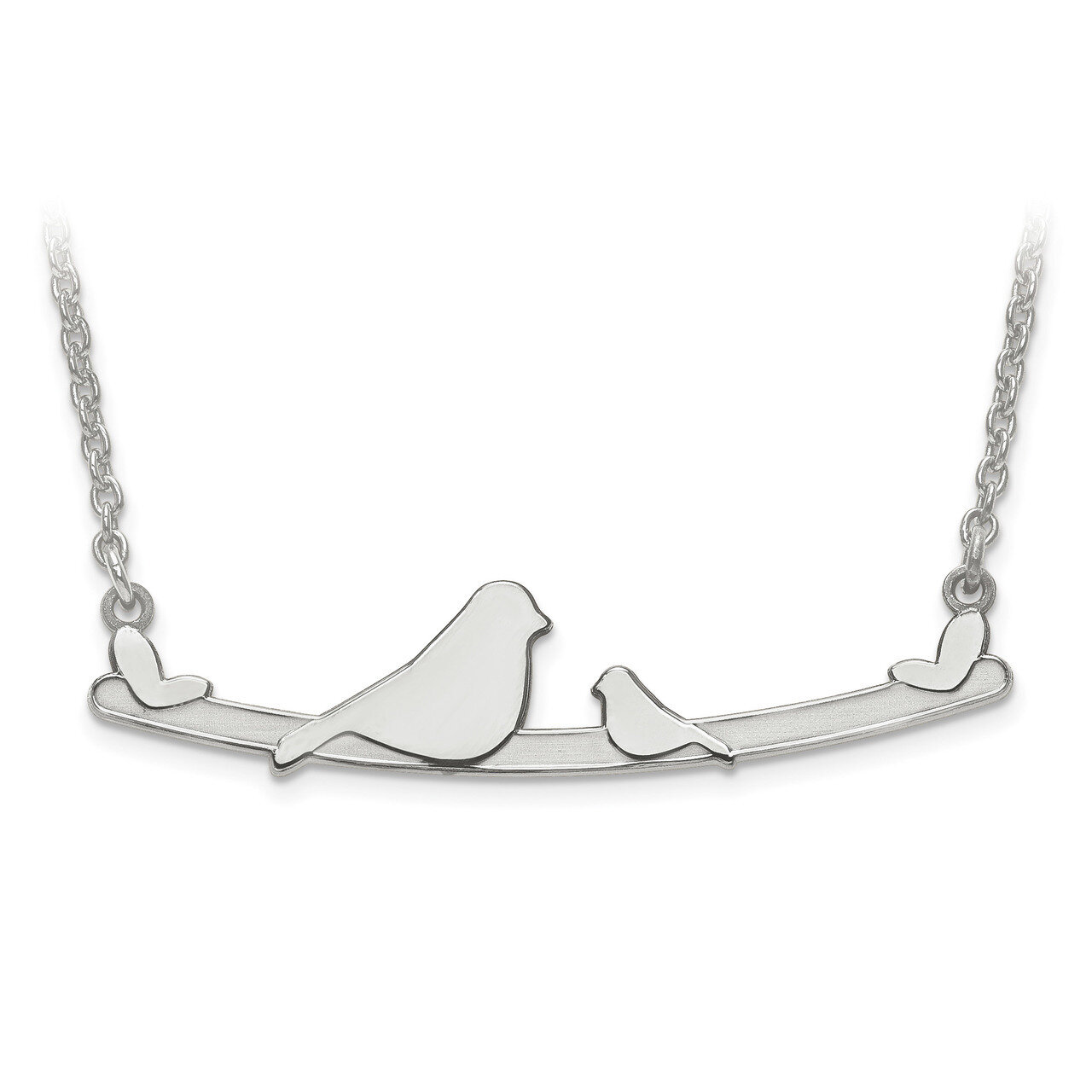 Laser Bird Family 1 Child Pendant with Chain Sterling Silver XNA673SS, MPN: XNA673SS, 886774566047