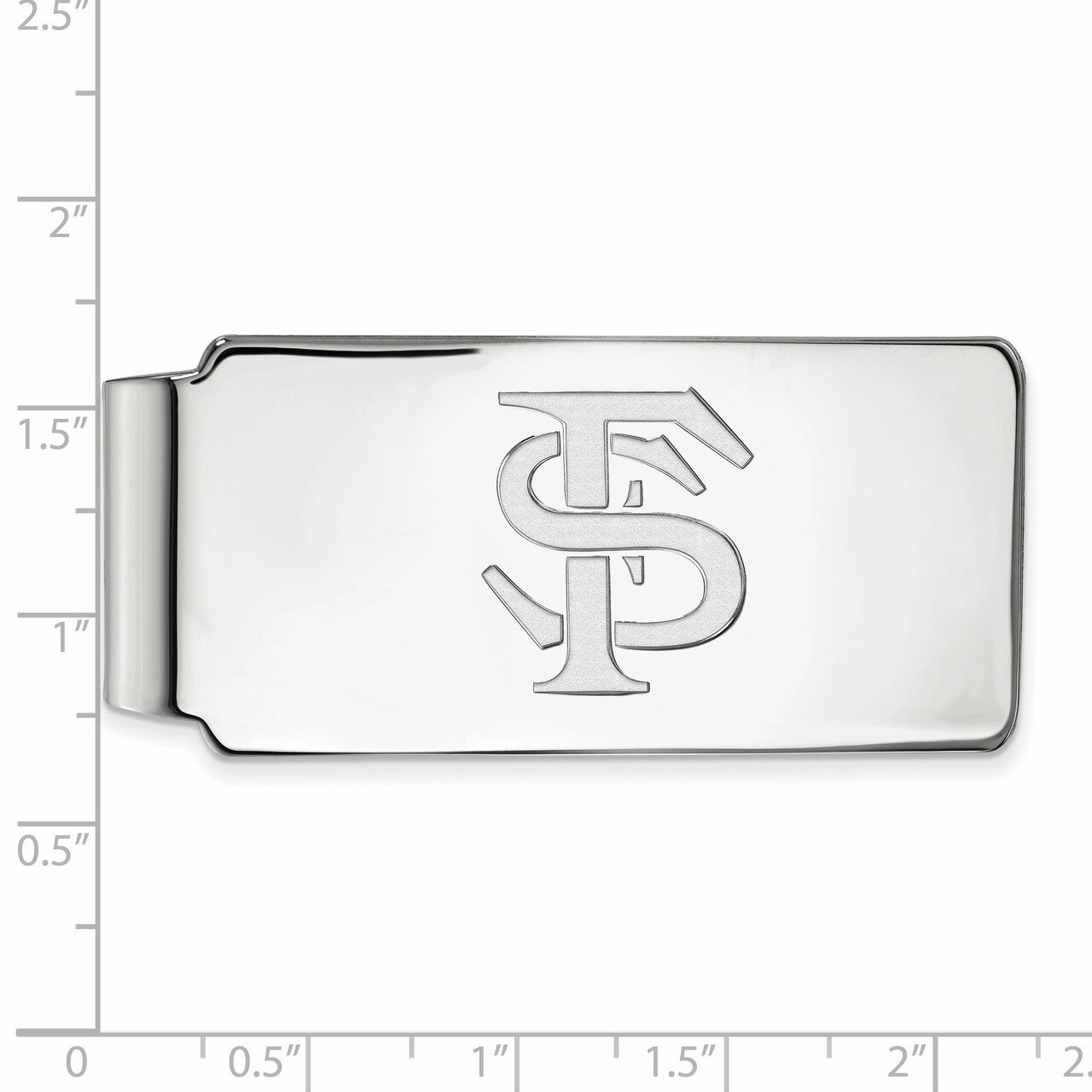 Florida State University Money Clip - 10k White Gold 1W025FSU, MPN: 1W025FSU, 886774783918