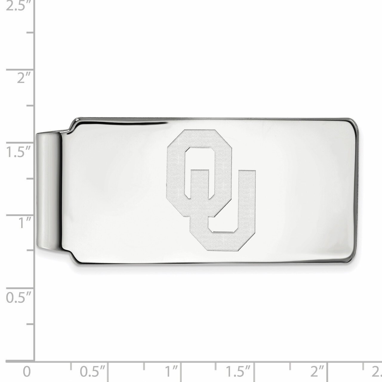 University of Oklahoma Money Clip - Sterling Silver SS026UOK