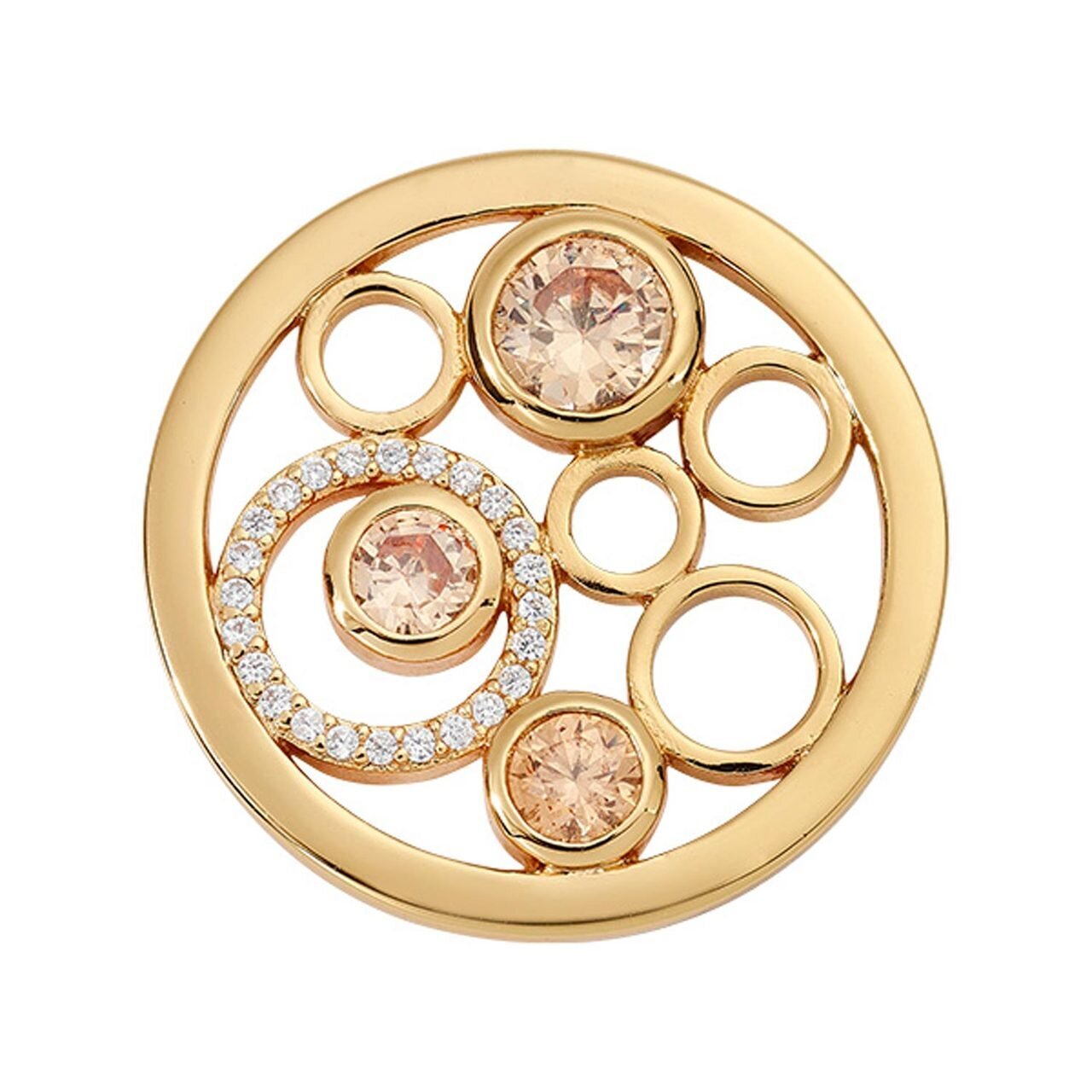Nikki Lissoni Modern Coin Gold-plated 23mm C1663GS