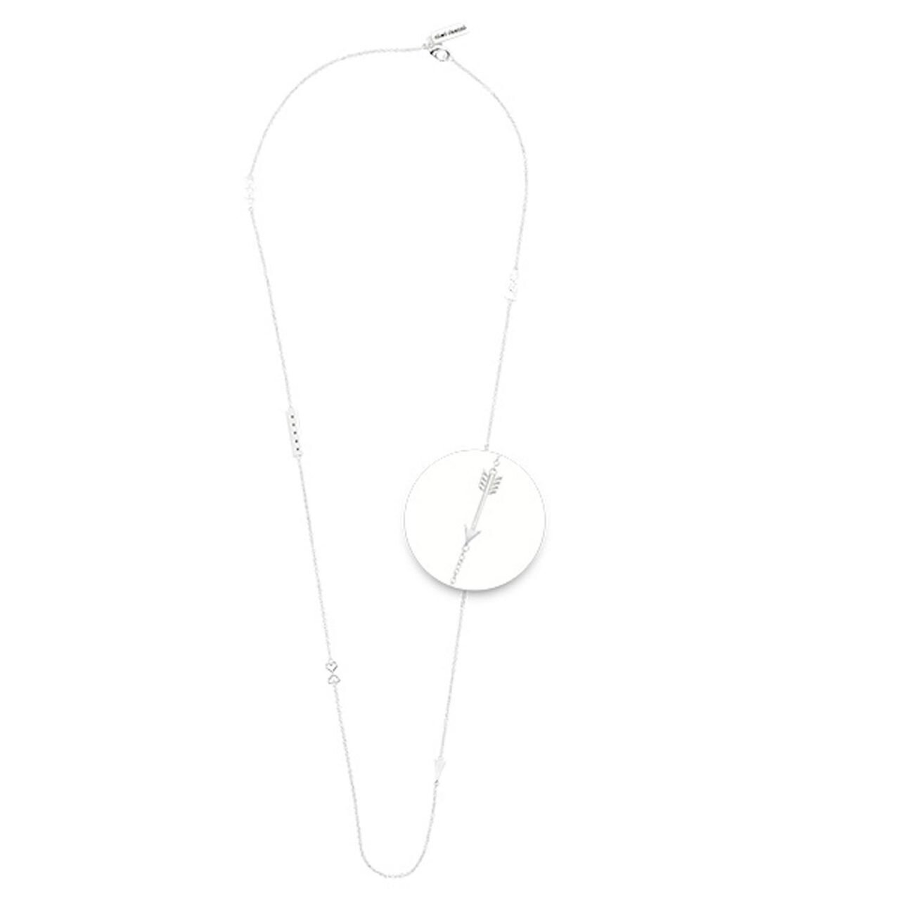 Nikki Lissoni Statement Silver-plated Necklace 60cm Compatible with Pendant N1031S60