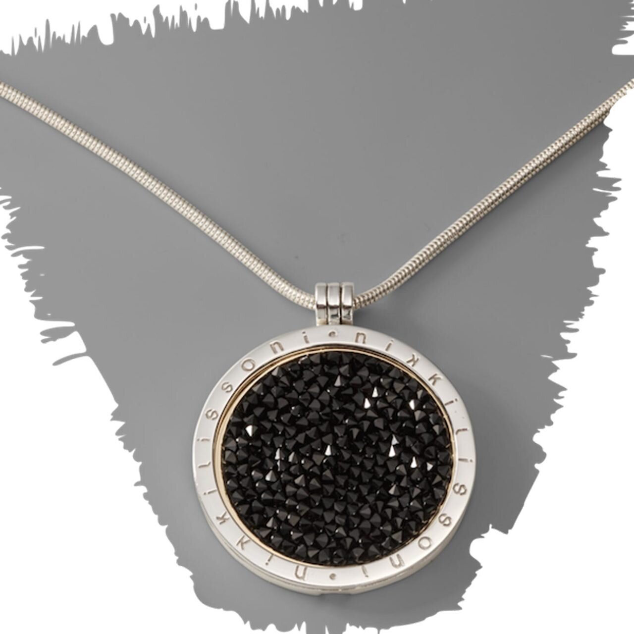 Nikki Lissoni 33mm Coin Inside 35mm Pendant On 45cm Length Chain with Deluxe Gift Box Bag & Pouch SN1203