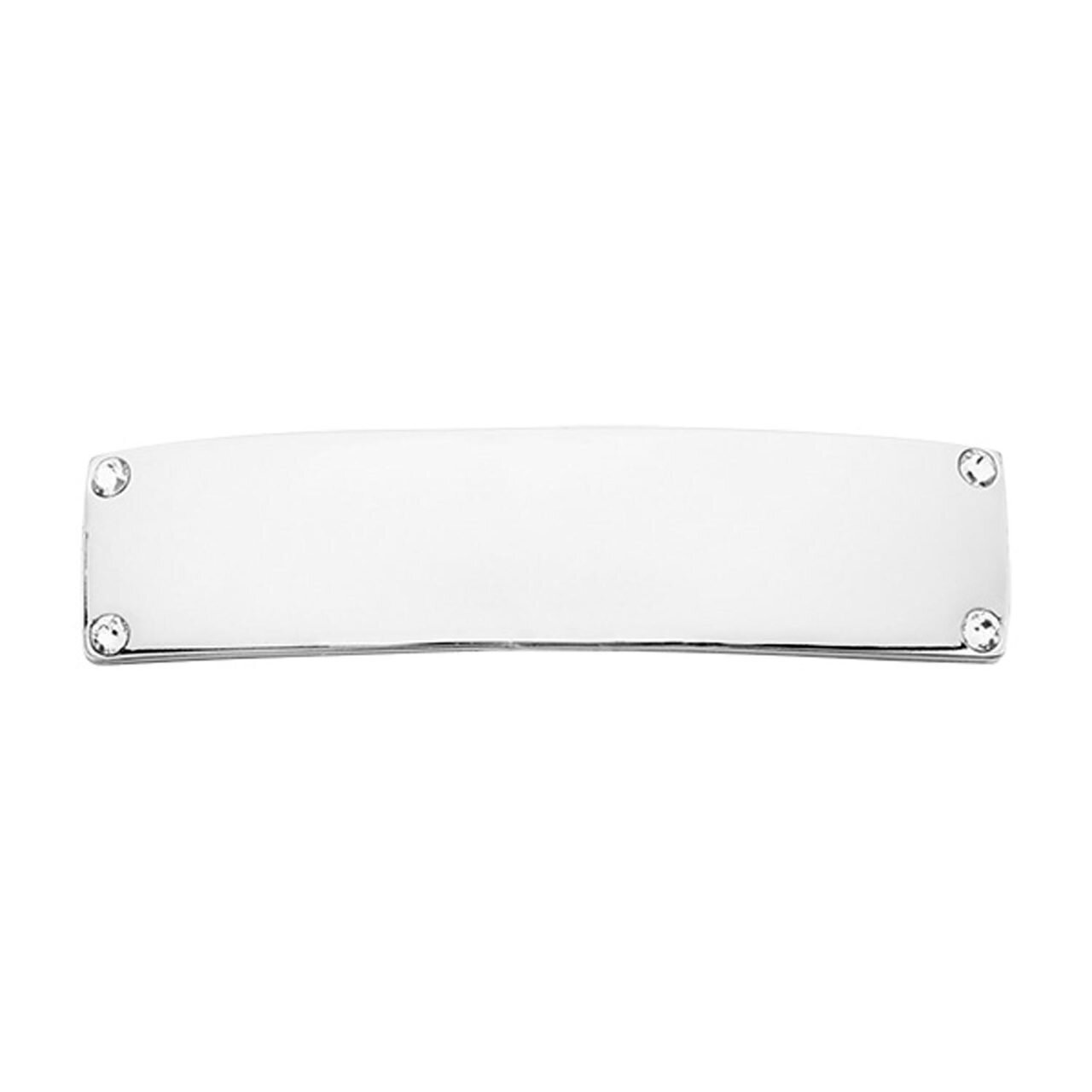 Nikki Lissoni Silver-plated Medium Tag of 42 x 9 mm with Swarovski Stones T1014SM, MPN: T1014SM, 87…