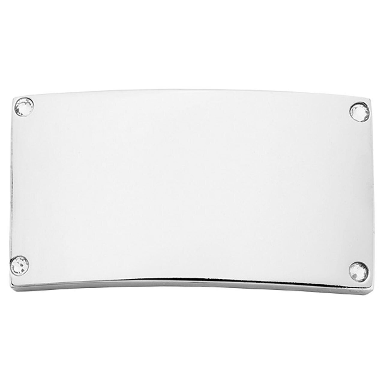 Nikki Lissoni Silver-plated Large Tag of 34 x 19 mm with Swarovski Stones T1008SL, MPN: T1008SL, 87…