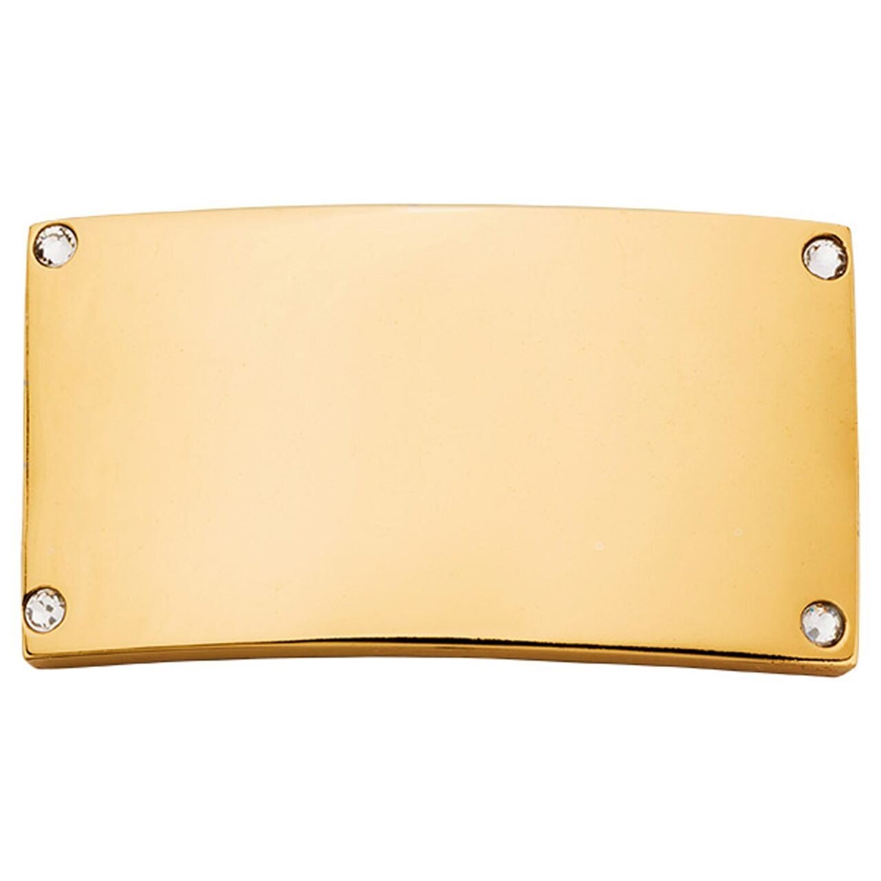 Nikki Lissoni Gold-plated Large Tag of 34 x 19 mm with Swarovski Stones T1008GL, MPN: T1008GL, 8719…