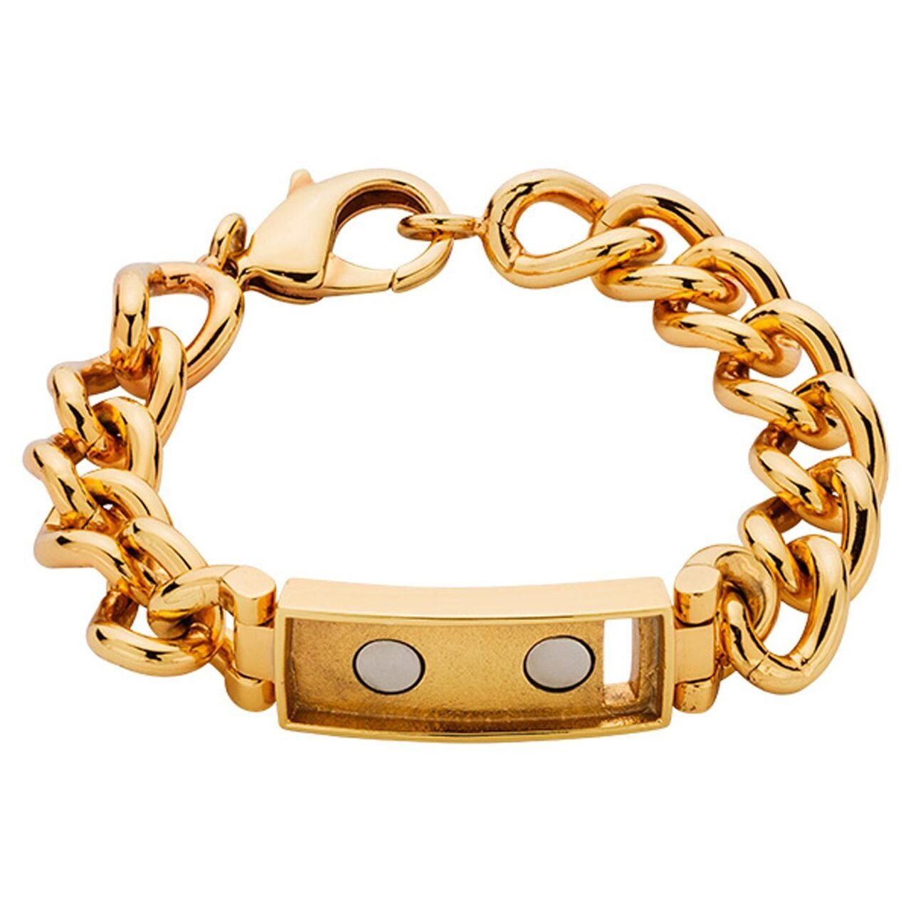 Nikki Lissoni Gold-plated Bracelet of 21cm For Small Magnetic Tags TB01G21S