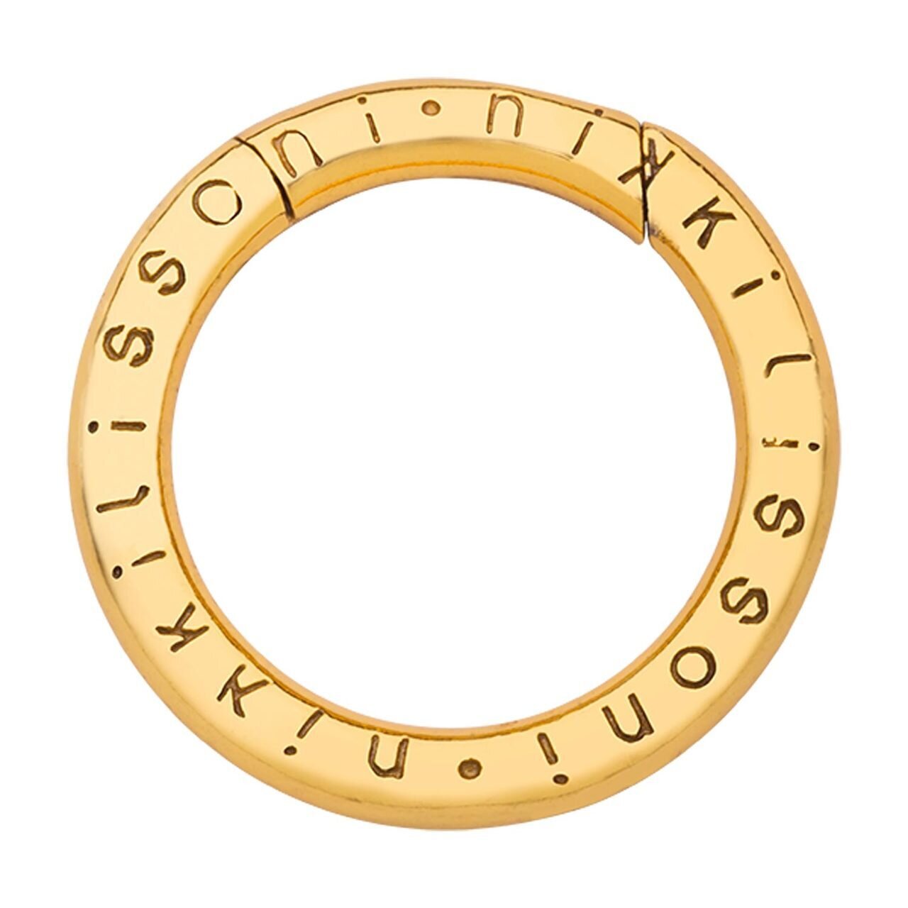 Nikki Lissoni Gold-plated O-Ring of 24mm To Attach A Pendant. A1000G