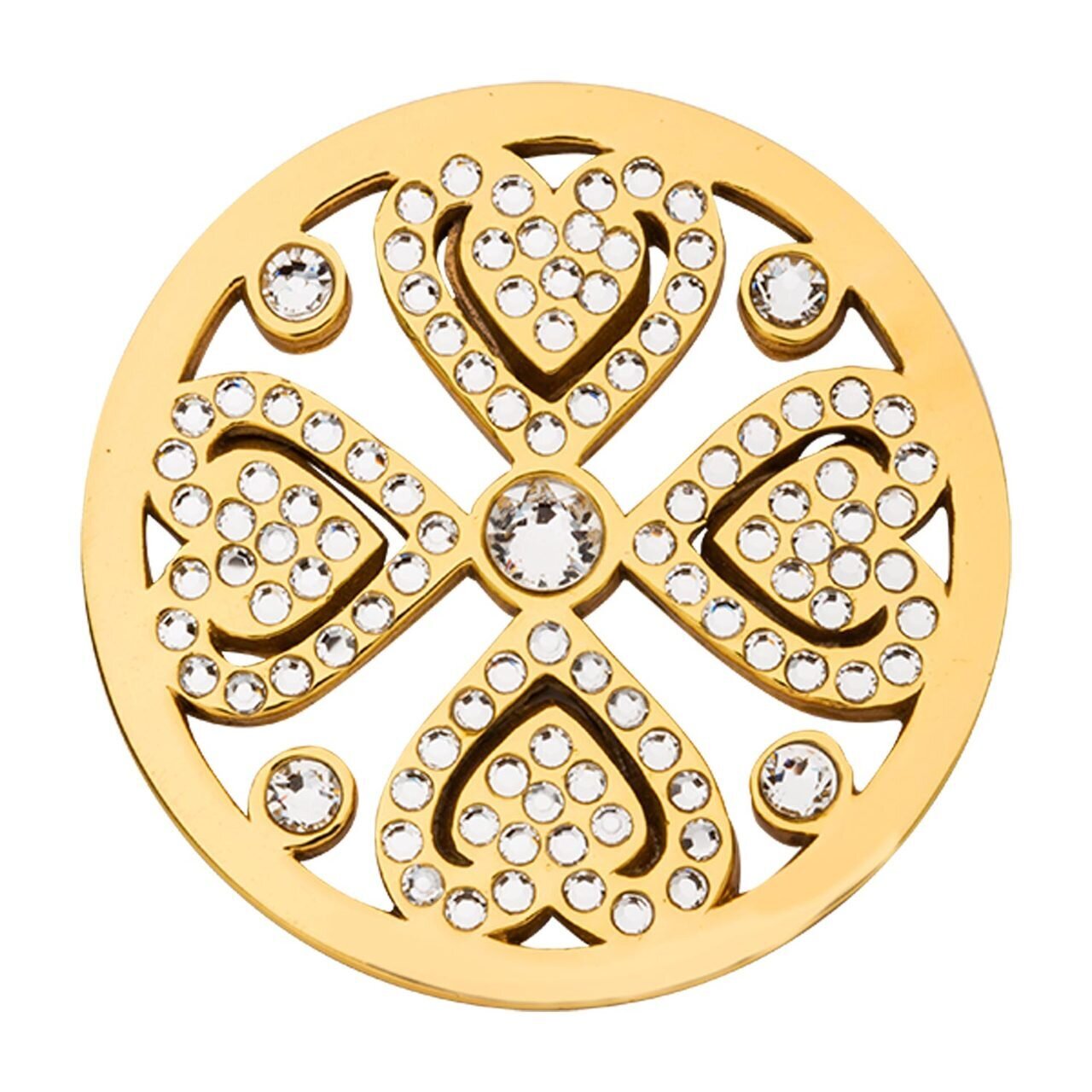 Nikki Lissoni Vintage Love with Swarovski Crystals Gold-plated 33mm. C1645GM, MPN: C1645GM, 8719075…