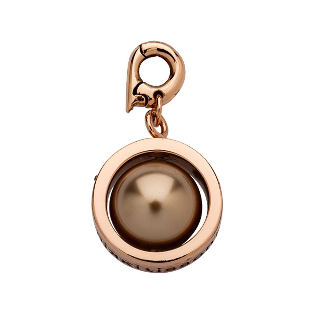 Nikki Lissoni In The Middle of The Desert Charm with Crystal Pearl Swarovski Crystals Rose Gold-plated 17mm D1253RGS