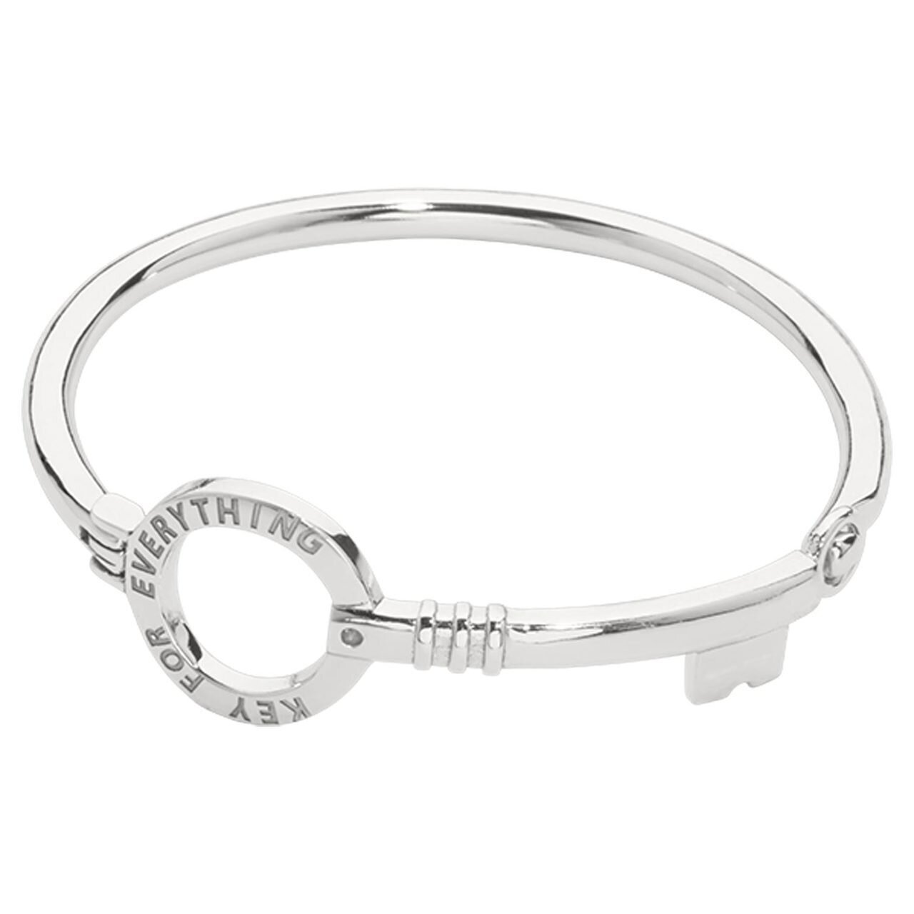 Nikki Lissoni Bracelet with Key To Everything Tag Silver-plated 21cm B1135S21