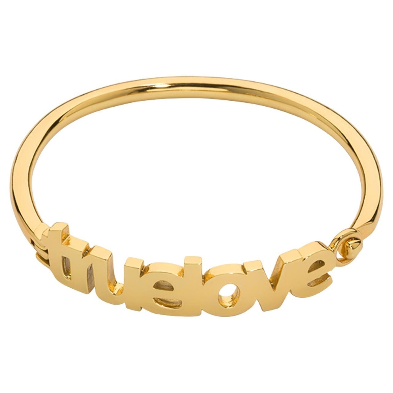 Nikki Lissoni Bracelet with True Love Tag Gold-plated 21cm B1134G21