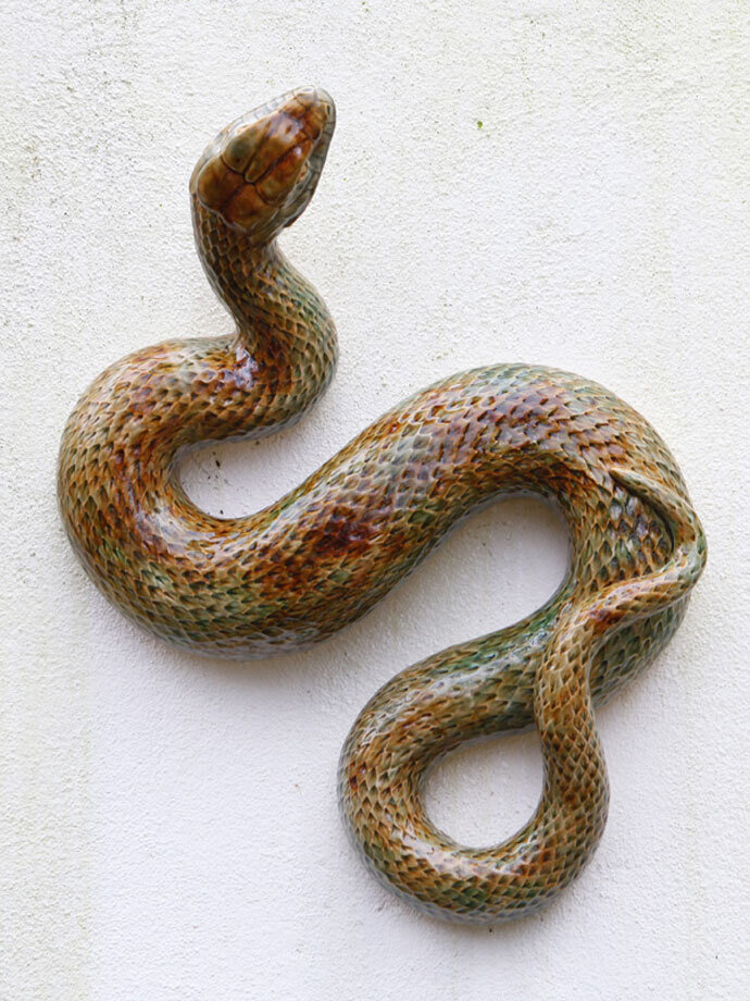 Bordallo Pinheiro Arte Bordallo Large Snake Decorated 65004179