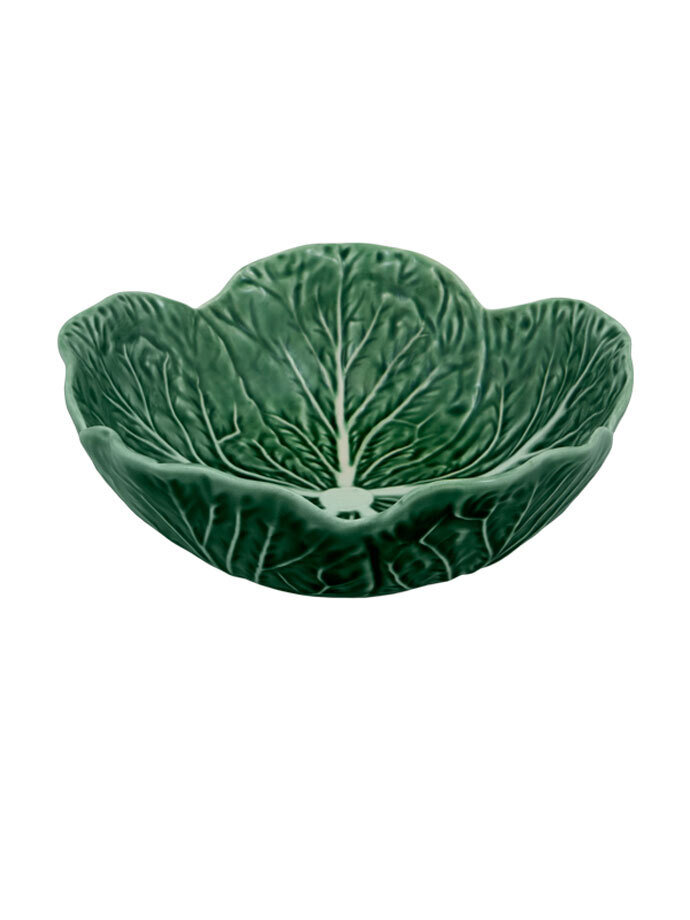 Bordallo Pinheiro Cabbage Bowl Cereal Bowl Green Natural 65000618