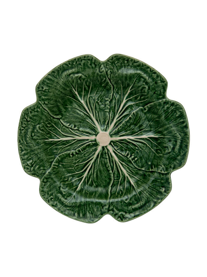 Bordallo Pinheiro Cabbage Charger Plate Green Natural 65000438