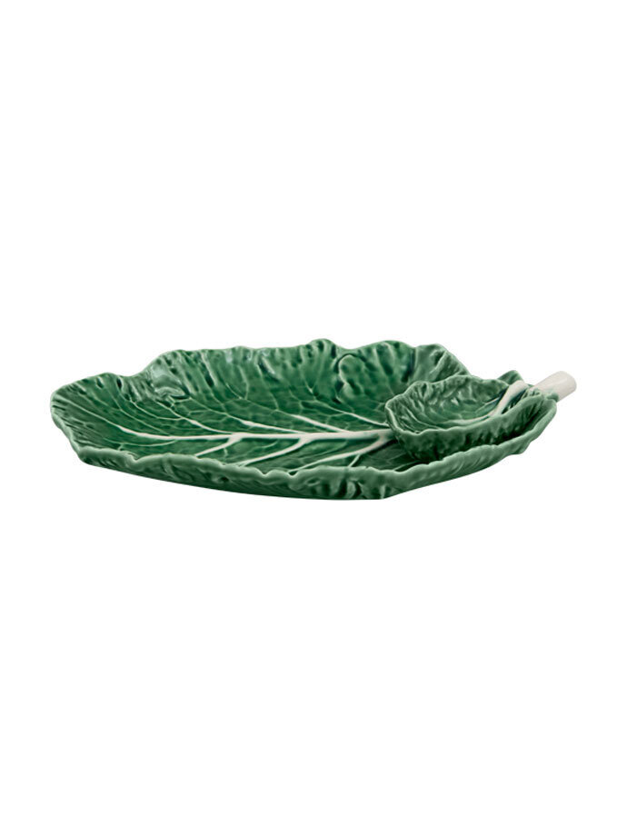 Bordallo Pinheiro Cabbage Leaf with Bowl Green Natural 65000554