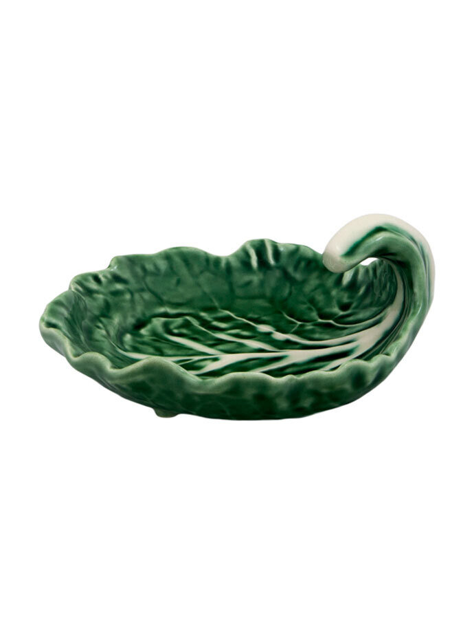 Bordallo Pinheiro Cabbage Leaf with Curvature Green Natural 65000564