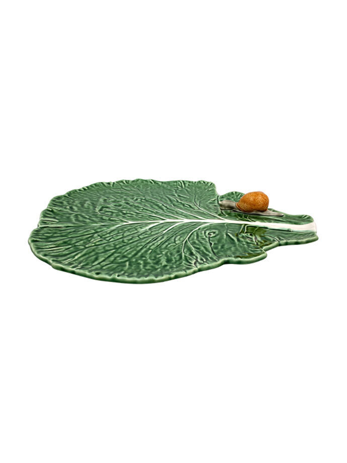 Bordallo Pinheiro Cabbage Leaf With Snail Green Natural snail 65014783