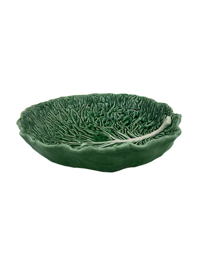 Bordallo Pinheiro Pinheiro Cabbage Salad Bowl Green Natural 65000483, MPN: 65000483, 5600876077547