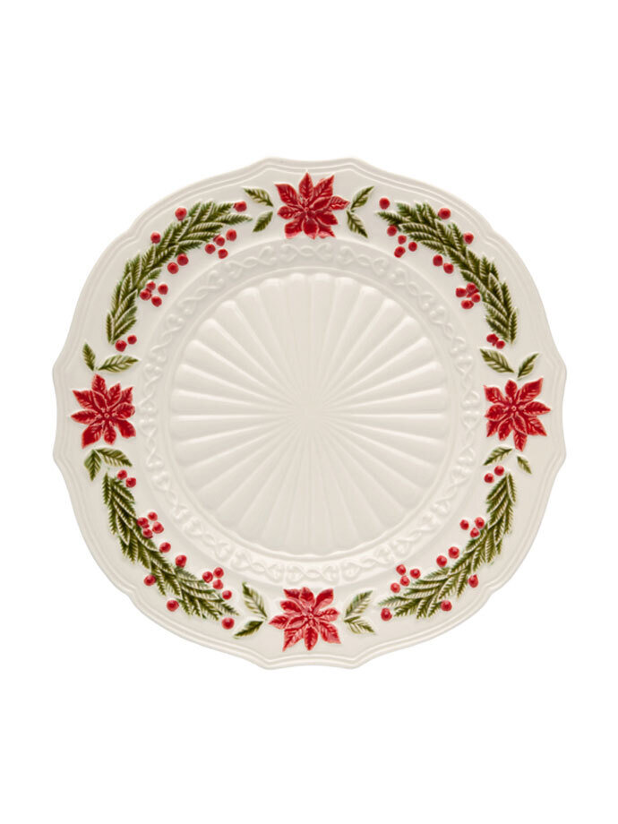 Bordallo Pinheiro Pinheiro Christmas  Charger Plate Clear Decorated 65016461, MPN: 65016461, 560087…