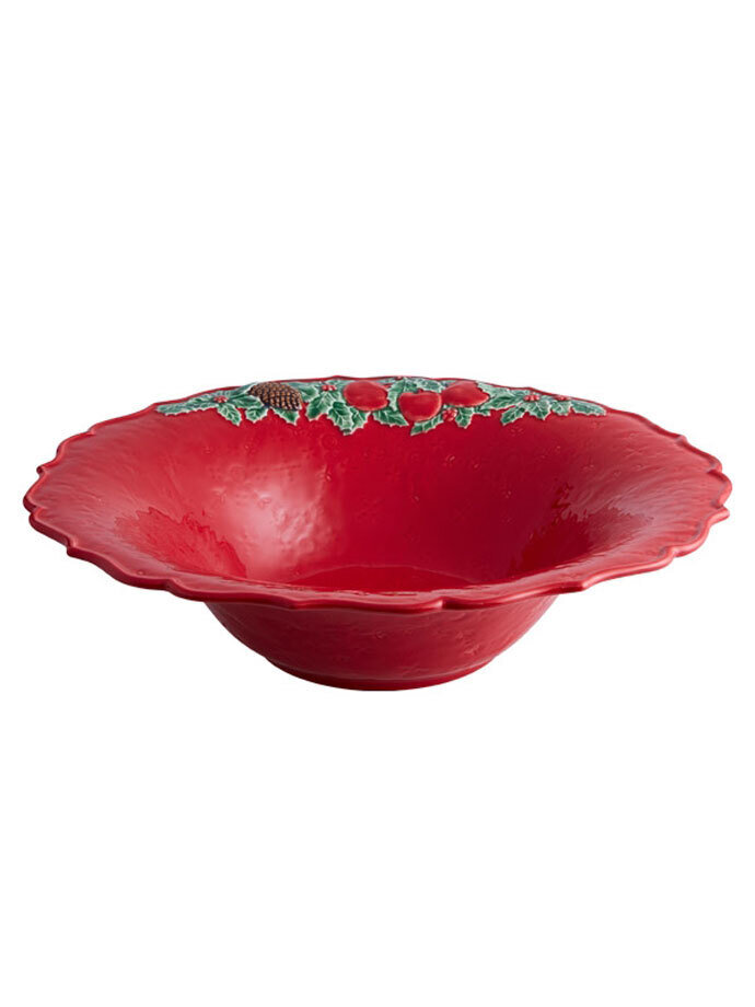 Bordallo Pinheiro Pinheiro Christmas Garland Salad bowl Decorated 65020266, MPN: 65020266, 56004136…