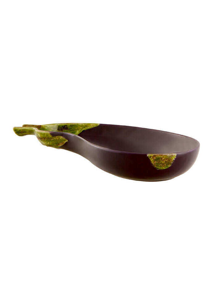 Bordallo Pinheiro Pinheiro Eggplant Platter Decorated 65020322, MPN: 65020322, 5600413601785