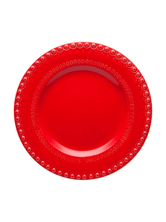Bordallo Pinheiro Fantasy Dinner Plate Red 65002244