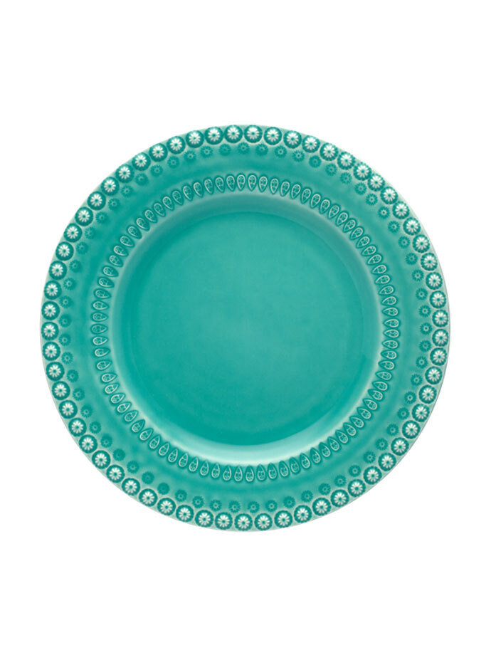 Bordallo Pinheiro Fantasy Dinner Plate Acqua Green 65008471