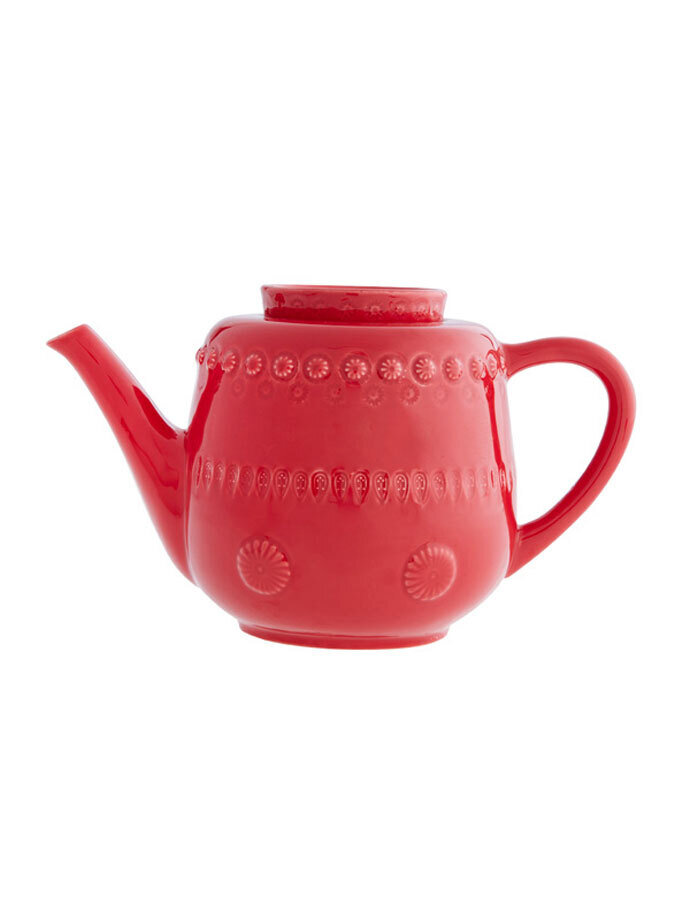 Bordallo Pinheiro Fantasy Tea pot Red 65019261