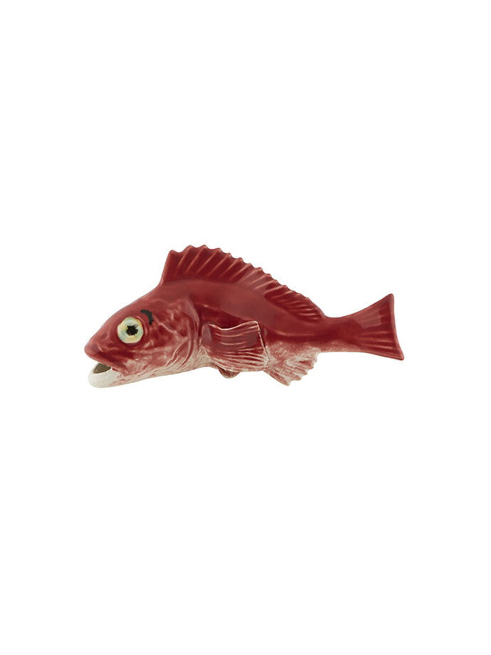 Bordallo Pinheiro Pinheiro Fish and Shellfish Blackbelly Rosefish Decorated 65021722, MPN: 65021722…