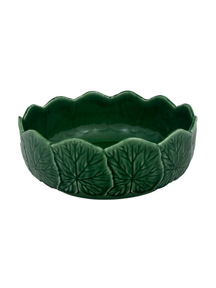 Bordallo Pinheiro Pinheiro Geranium Salad Bowl Green 65004415, MPN: 65004415, 5600876079213