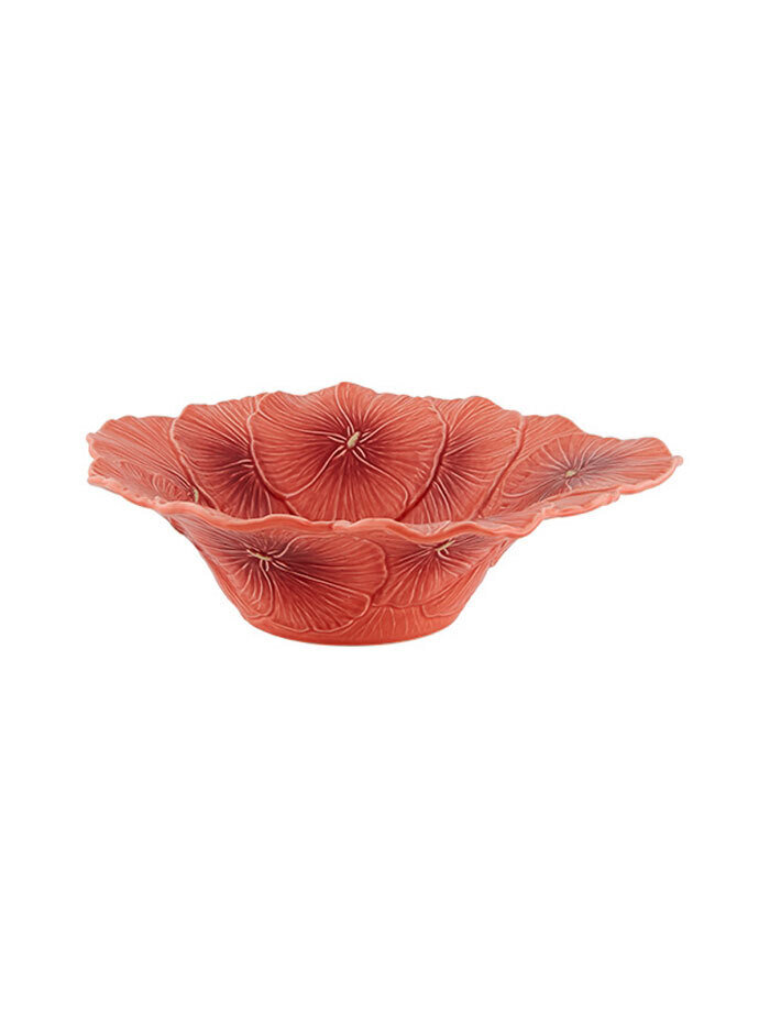 Bordallo Pinheiro Pinheiro Maria Flor Salad Bowl Decorated 65021853, MPN: 65021853, 5600413606056