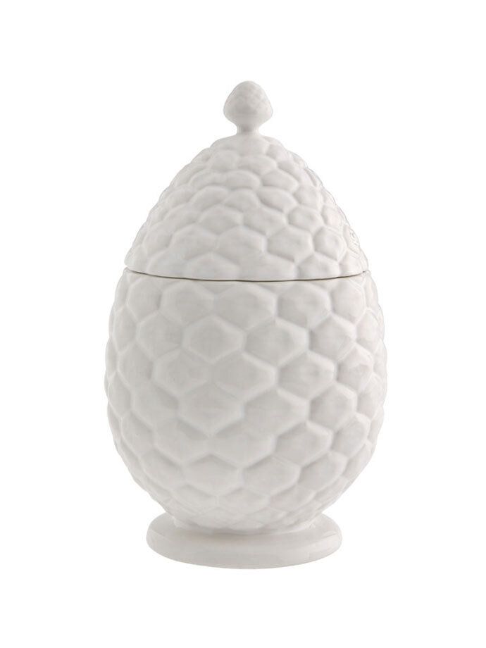 Bordallo Pinheiro Pinheiro Pine Cone Box White 65010767, MPN: 65010767, 5600876070982