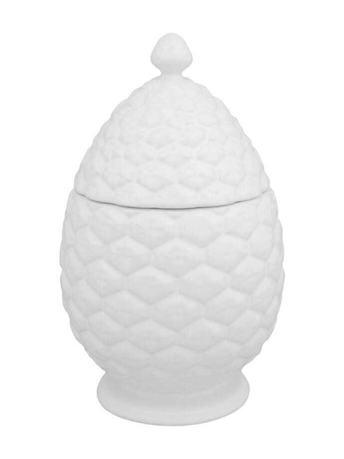 Bordallo Pinheiro Pinheiro Pine Cone Box White 65011505, MPN: 65011505, 5600876070975