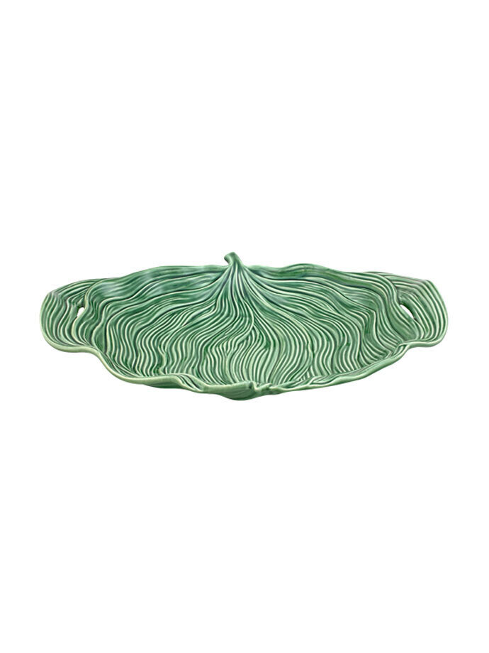 Bordallo Pinheiro Pinheiro Pineapple Platter Leaf Green 65003477, MPN: 65003477, 5600876070159