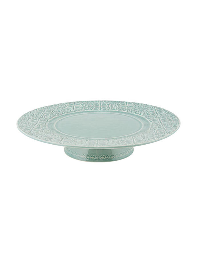 Bordallo Pinheiro Pinheiro Rua Nova Cake Stand Morning Blue 65020848, MPN: 65020848, 5600413602805