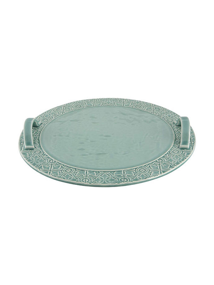 Bordallo Pinheiro Pinheiro Rua Nova Cheese Tray Morning Blue 65020847, MPN: 65020847, 5600413602799