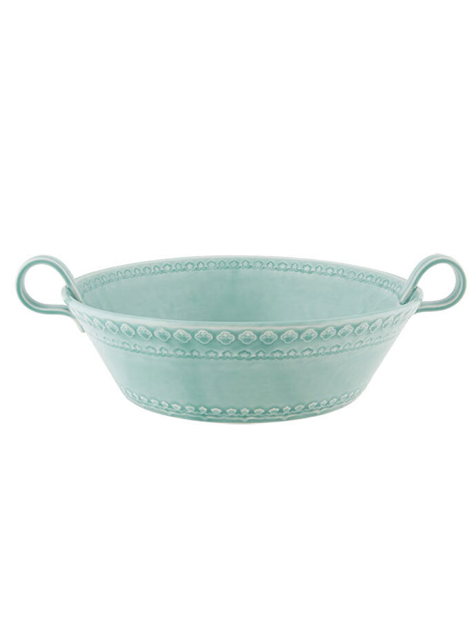 Bordallo Pinheiro Pinheiro Rua Nova Salad Bowl Morning Blue 65020844, MPN: 65020844, 5600413602768