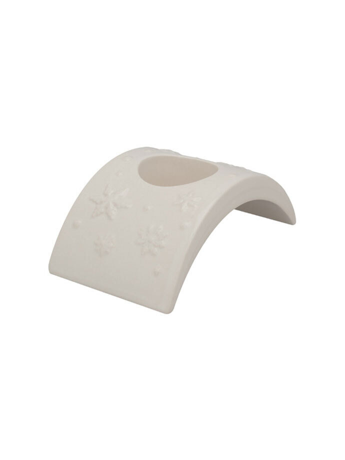 Bordallo Pinheiro Pinheiro Snow Flakes Candlestick Beige 65012644, MPN: 65012644, 5600876071743