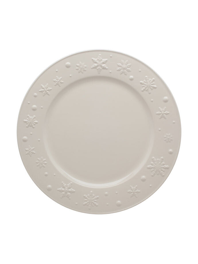 Bordallo Pinheiro Pinheiro Snow Flakes Charger Plate Beige 65012446, MPN: 65012446, 5600876071811