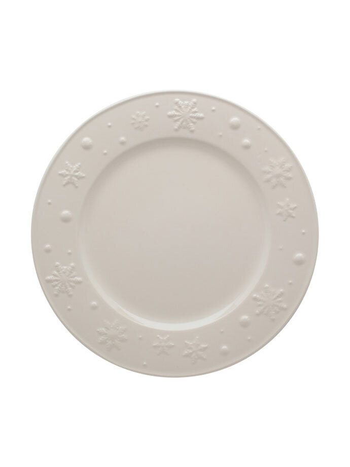 Bordallo Pinheiro Snow Flakes Dinner Plate Beige 65011238