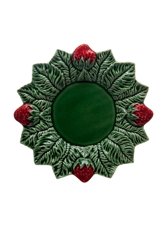 Bordallo Pinheiro Pinheiro Strawberries Dinner Plate Decorated 65001243, MPN: 65001243, 56008760784…
