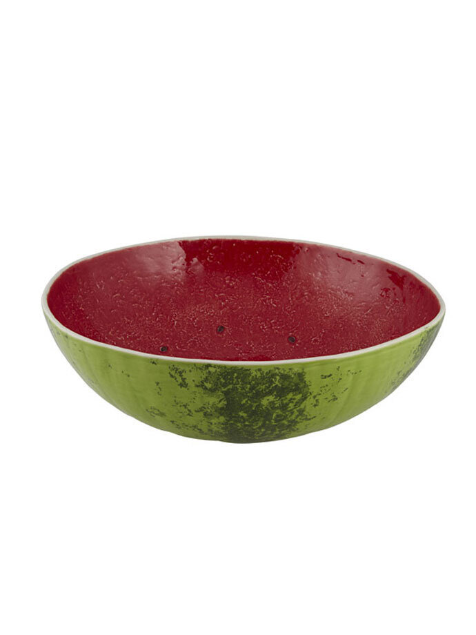 Bordallo Pinheiro Watermelon Salad Bowl Decorated 65020807