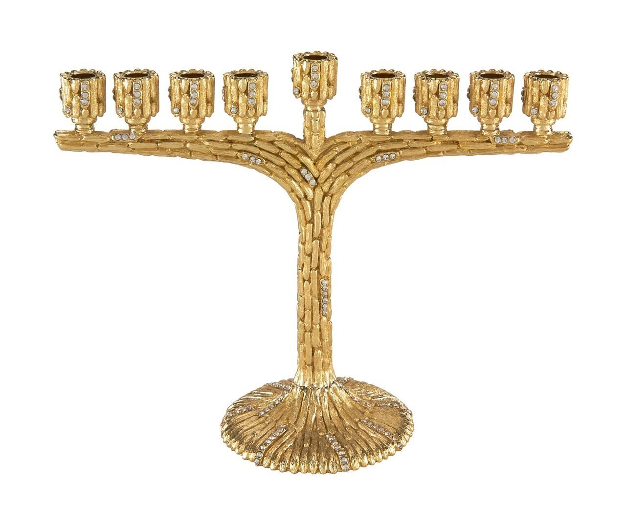 Tizo Menorah Bamboo Style Gold, MPN: RS351GLCS,