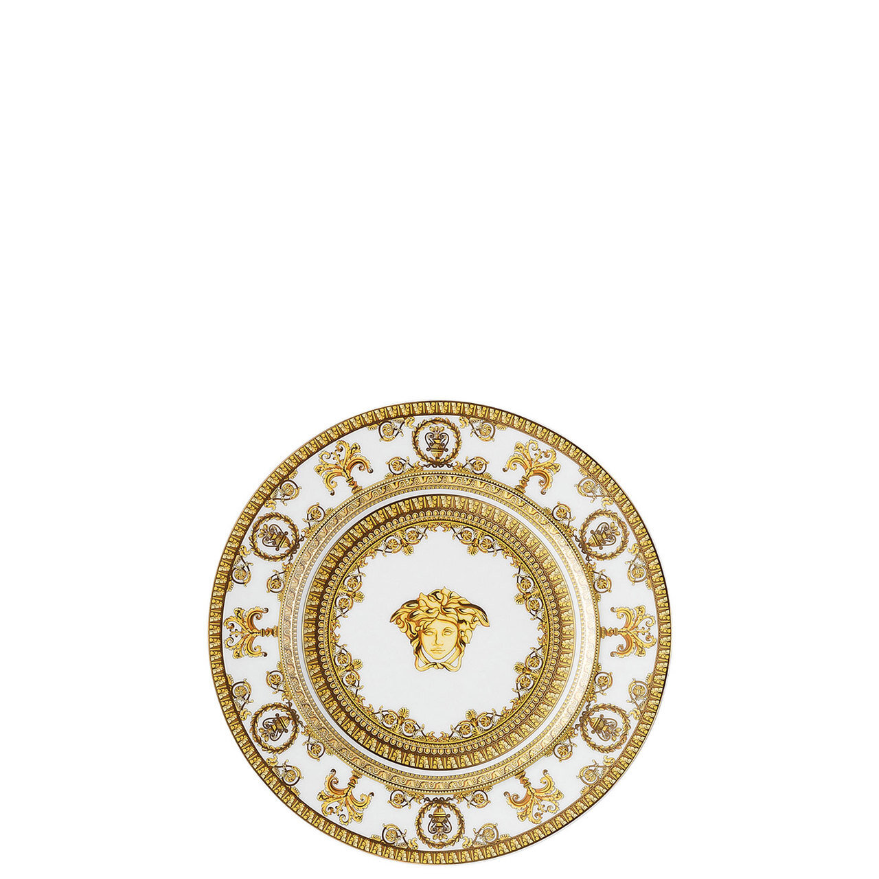 Versace I Love Baroque Bianco Bread and Butter Plate 7 Inch