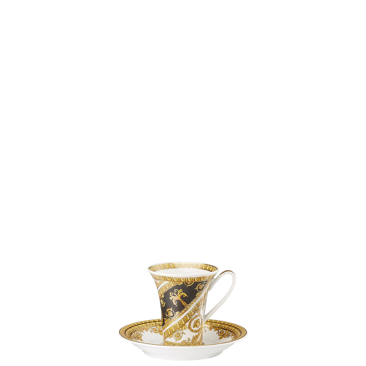 Versace I Love Baroque AD Cup and Saucer 5 Inch