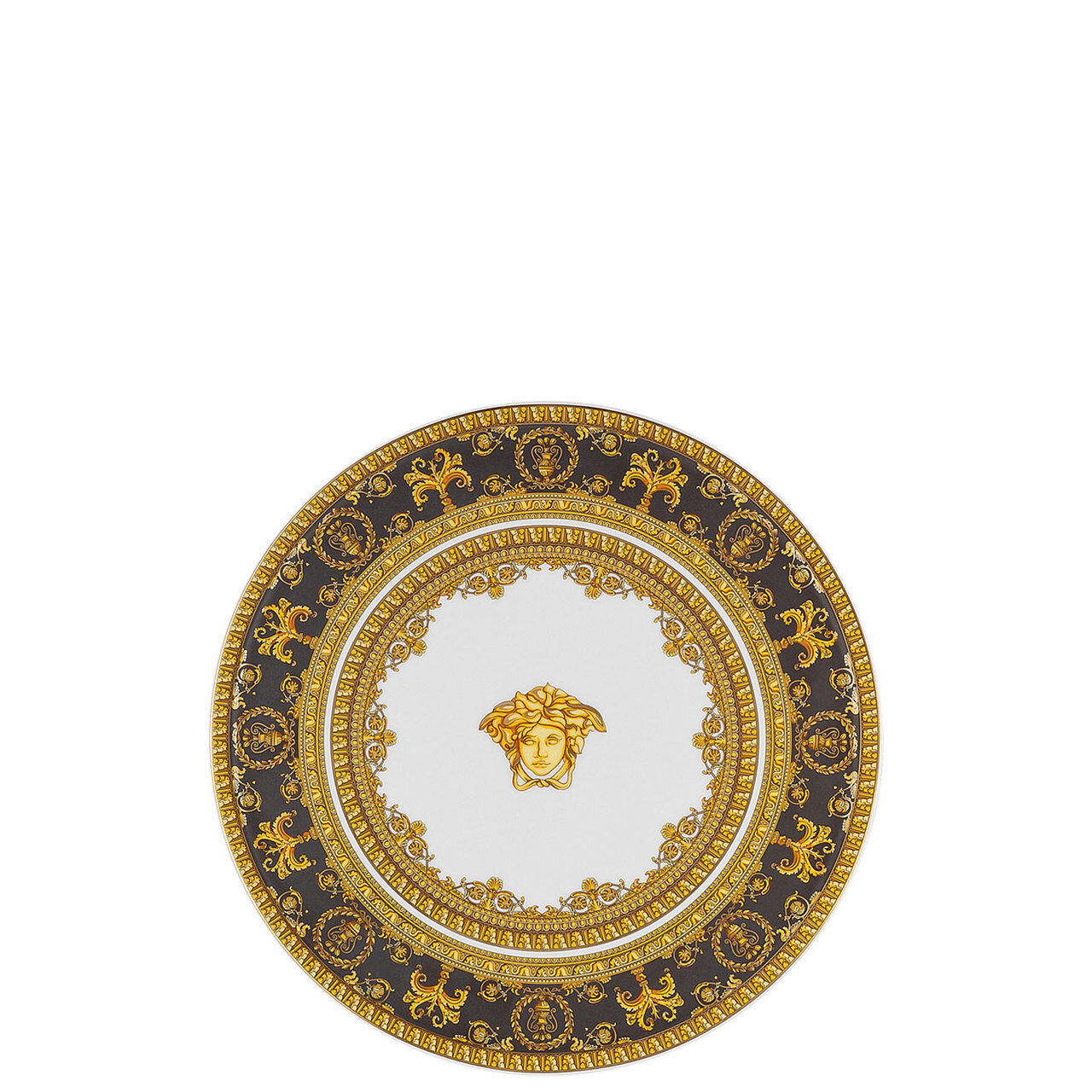 Versace I Love Baroque Footed Platter 8 1/4 Inch